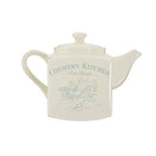 Blue and Cream Teapot