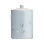 Light Blue Bird Design Canister