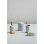 Light Blue Bird Design Canister