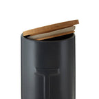 Dark Grey Tea Canister