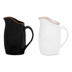Terracotta White Glazed Pitcher