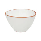 Terracotta White Glazed Cereal Bowl
