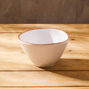 Terracotta White Glazed Cereal Bowl