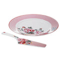 Cake Plate and Slice