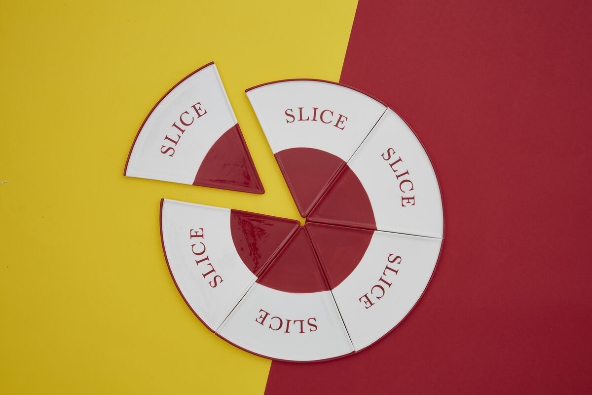 Pizza 6 Slice Plates