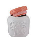 Coral Tea Canister
