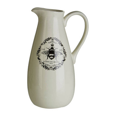 Black and White Pitcher