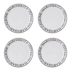 Set Of Four Pizza Plates