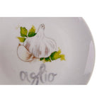 Vegetable Motif Antipasti Plates Set of Four