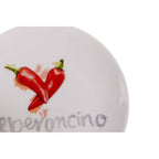 Vegetable Motif Antipasti Plates Set of Four
