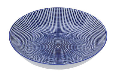 12 Piece Blue and White Dinner Set