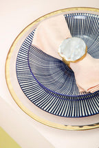 12 Piece Blue and White Dinner Set