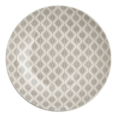 Grey and White 12 Piece Dinner Set