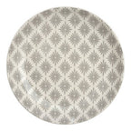 Grey and White 12 Piece Dinner Set