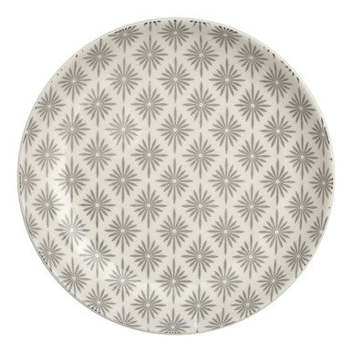 Grey and White 12 Piece Dinner Set