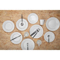 16 Piece Ribbed Dinner Set