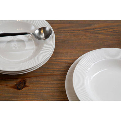 16 Piece Ribbed Dinner Set