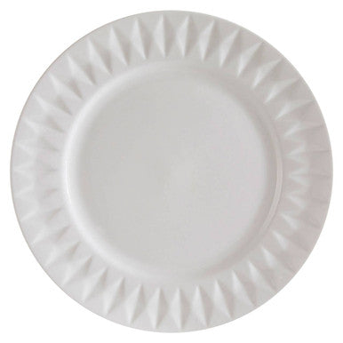 16 Piece Embossed Geo Dinner Set