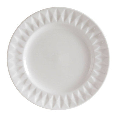 16 Piece Embossed Geo Dinner Set