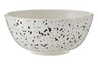 Black and White Speckled Salad Bowl