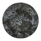 Black Marble Effect Dinner Plate