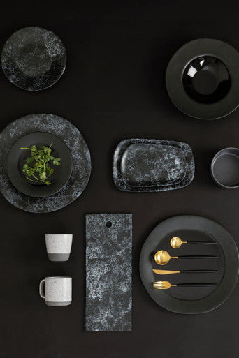Small Marble Effect Side Plate