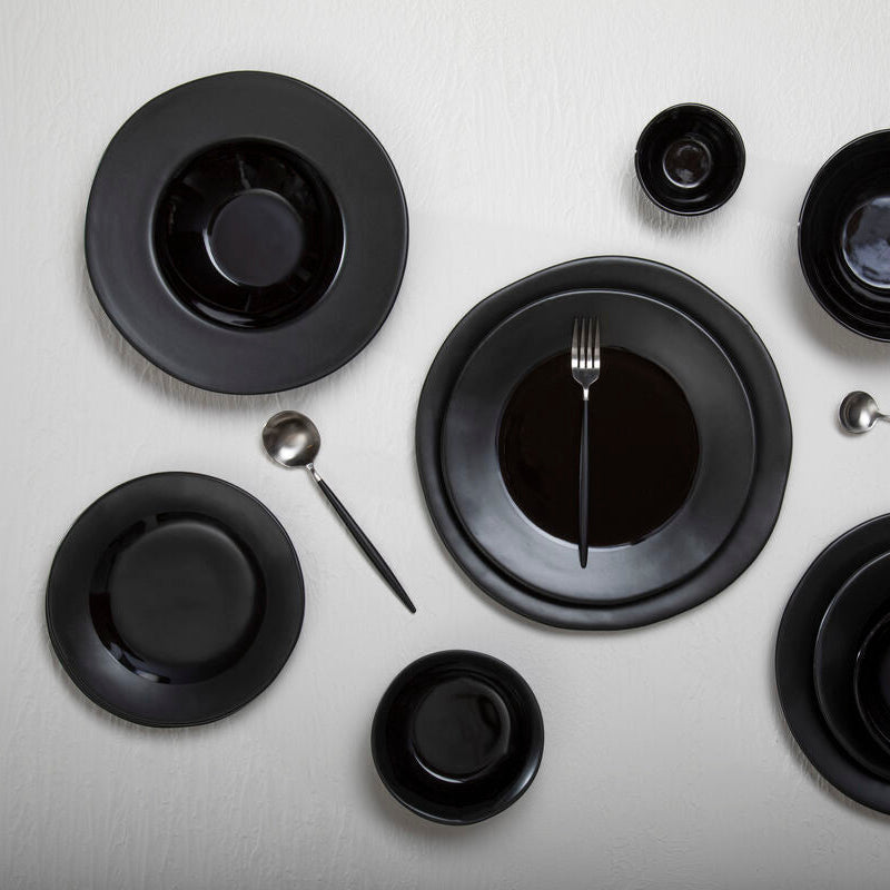 Black Stoneware Side Plate
