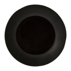 Black Stoneware Dinner Plate