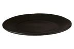 Black Stoneware Dinner Plate