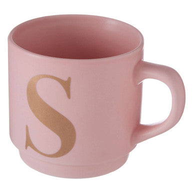Pink Monogram Mug S