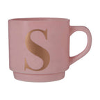 Pink Monogram Mug S