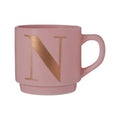 Pink Monogram Mug N