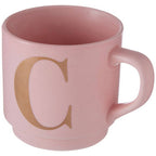 Pink Monogram Mug C