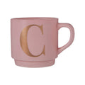 Pink Monogram Mug C