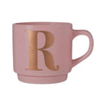 Pink Monogram Mug R