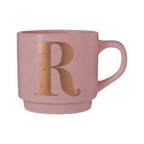 Pink Monogram Mug R