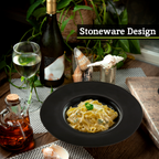 Black Pasta Bowl