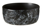 Black Faux Marble Bowl
