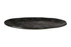 Black Marble Effect Pizza Plate