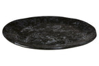 Black Marble Effect Pizza Plate