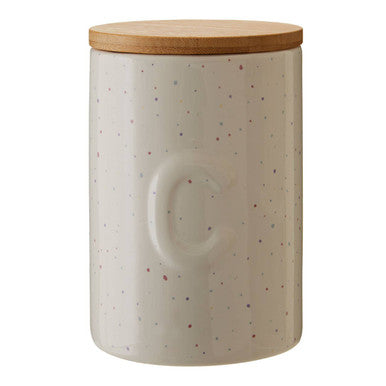 Fenwick Coffee Canister With Bamboo Lid