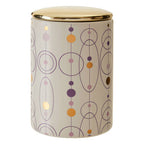 Fenwick Canister With Gold Finish Lid