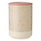 Lozica Large Fine Earthenware Grey White Storage Canister