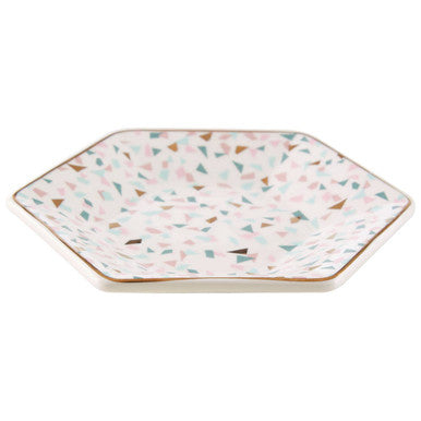 Terrazzo Pattern Dinner Plate