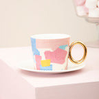2 Cups and Saucers Set