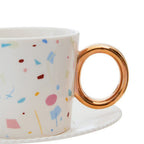 2 Cups and Saucers Set