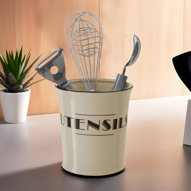 Cream Utensils Holder