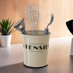 Cream Utensils Holder