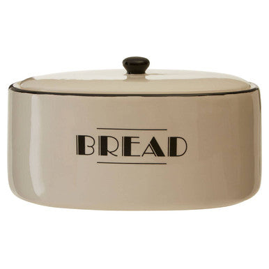Black & Cream Bread Bin