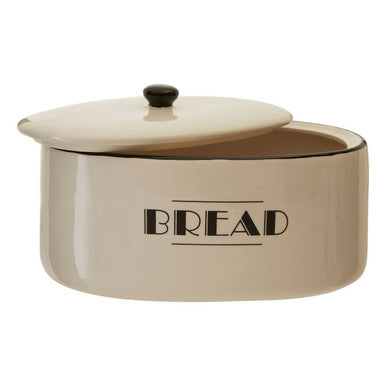 Black & Cream Bread Bin